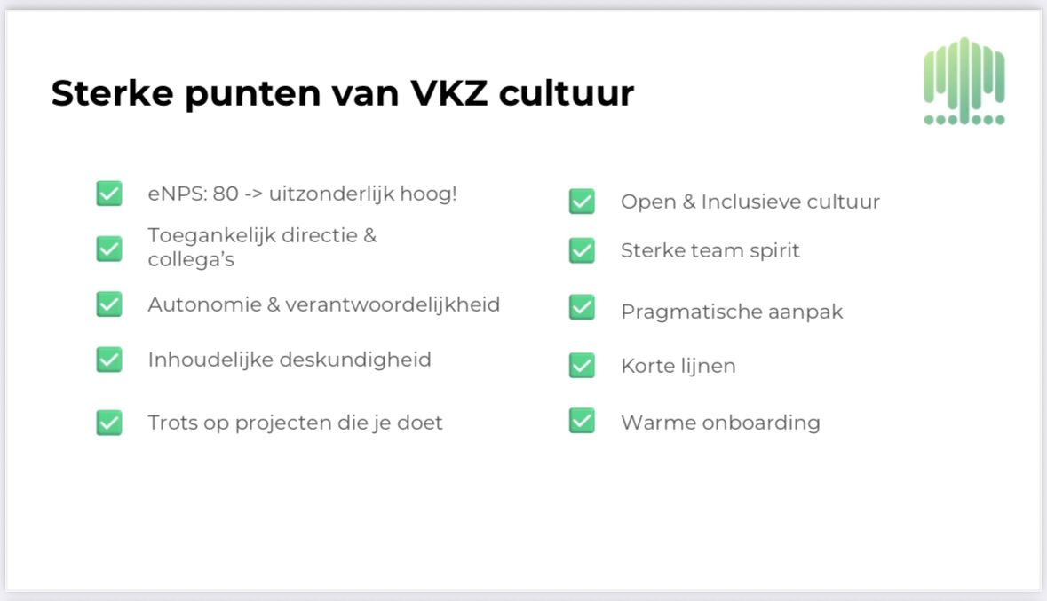 HR Beleid – Uitzonderlijk hoge eNPS-score!